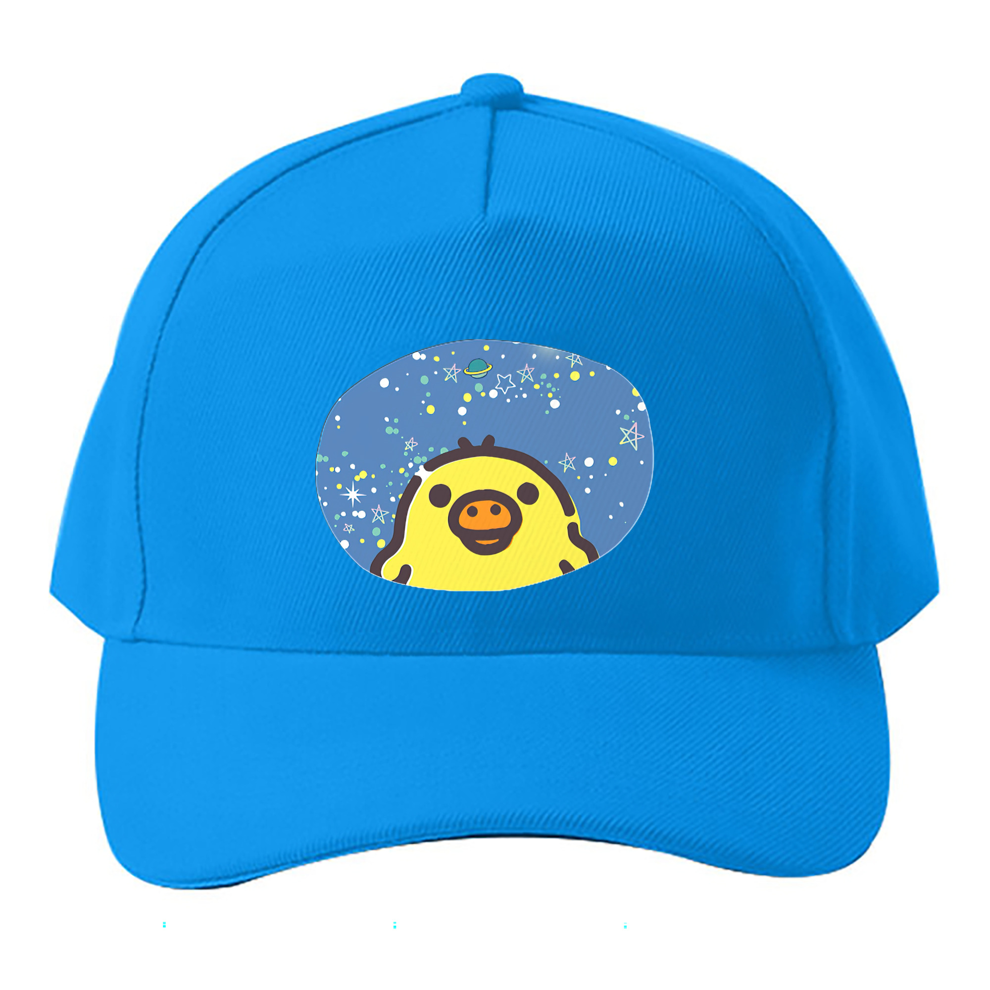 （画像用） リラックマ リラックマ キイロイトリ Rilakkuma Korilakkuma Kiiroitori ベースボールキャップ 綿100％ 男女兼用 帽子 スポーツ